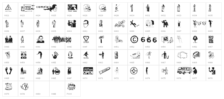 CrapMagnet Returns Character Map