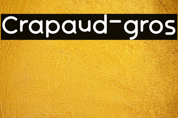Crapaud-gros Example 1