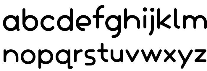 Crapaud gros Font LOWERCASE