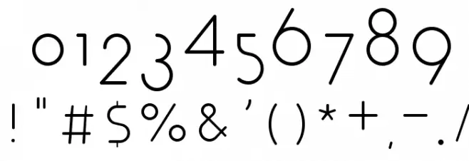 Crapaud-petit Font OTHER CHARS