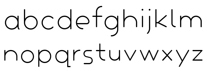 Crapaud petit Font LOWERCASE
