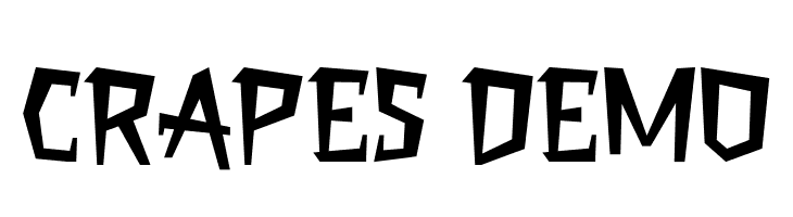 Crapes Demo  Frei Schriftart Herunterladen