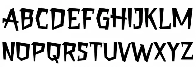 Crapes Demo Font UPPERCASE