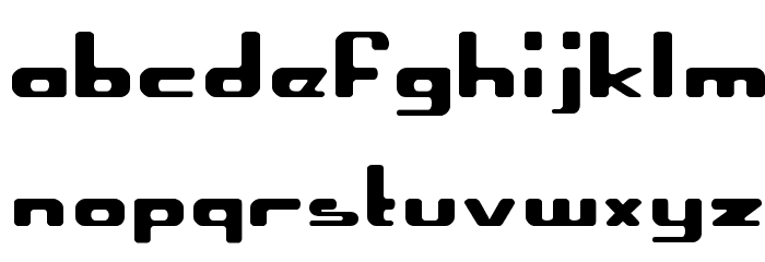 Crapola Font LOWERCASE