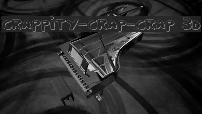 Crappity-Crap-Crap 3D フォント examples