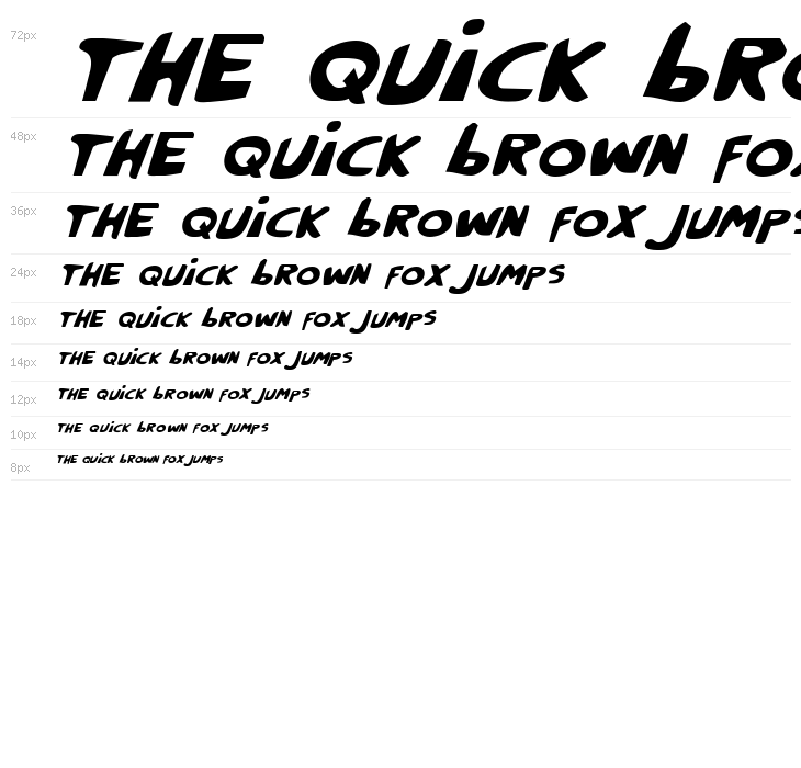 Crappity-Crap-Crap Italic Waterfall