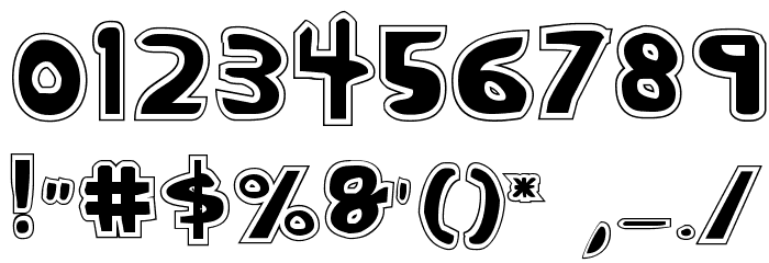 Crappity-Crap-Crap Pro Font OTHER CHARS