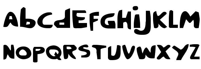 Crappity-Crap-Crap Font LOWERCASE
