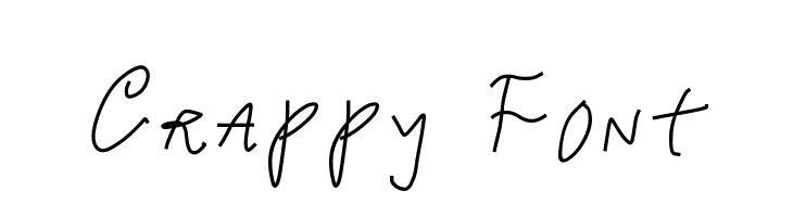 Crappy Font  免费字体下载