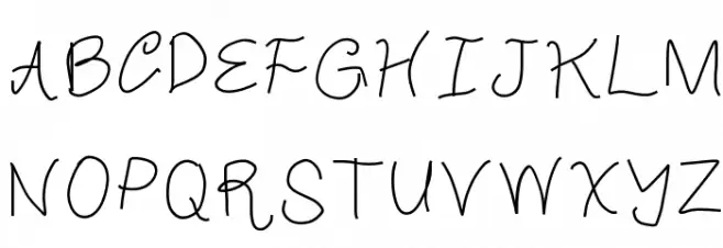 Crappy Font Fonte MAIÚSCULAS