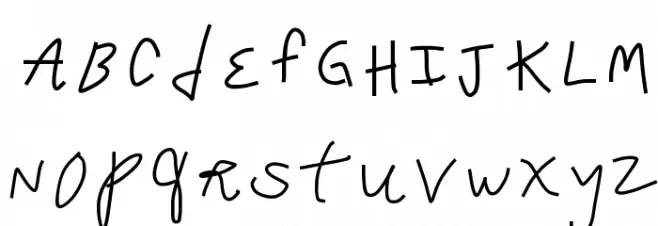 Crappy Font Fuentes MINÚSCULAS