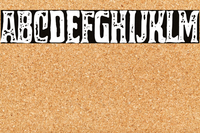 Crappy Town Font examples