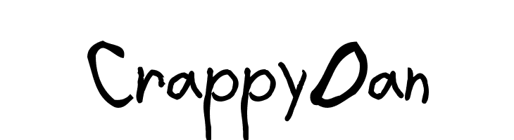 CrappyDan  font caratteri gratis