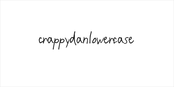 CrappyDanLowercase Logo