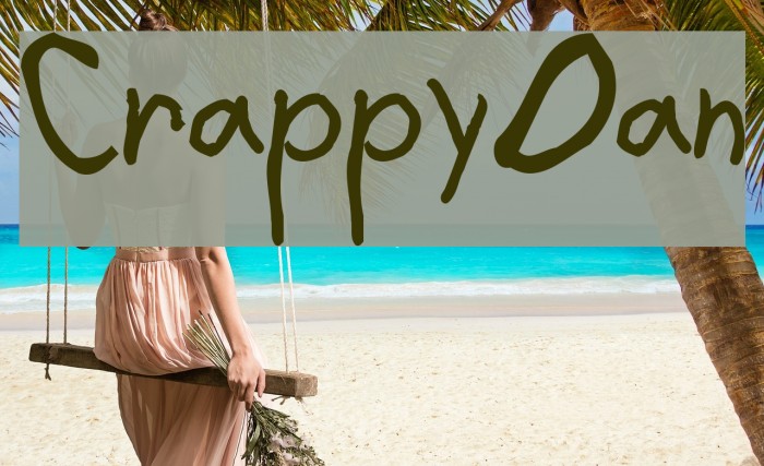 CrappyDan Font examples