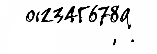 CrappyJoe Font OTHER CHARS