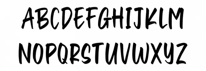 Craptons Font UPPERCASE