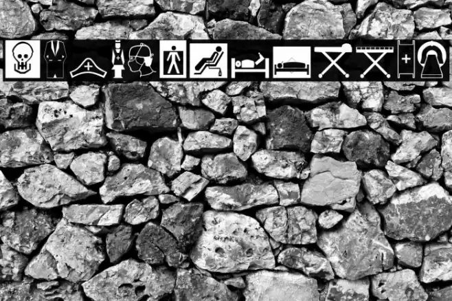 Crarclinic फ़ॉन्ट examples