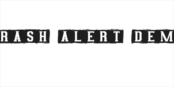 Crash Alert Demo Logo