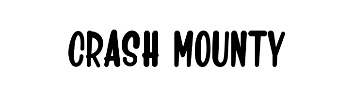 Crash Mounty  नि: शुल्क फ़ॉन्ट्स डाउनलोड