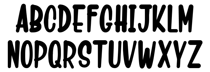 Crash Mounty Font LOWERCASE