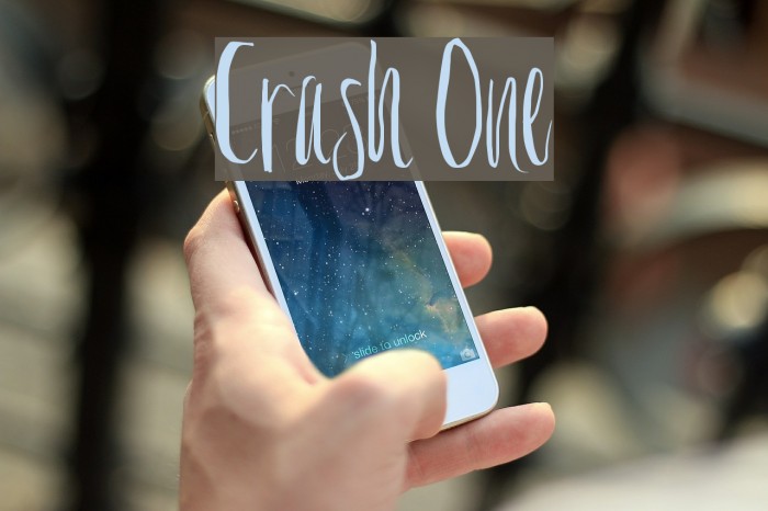 Crash One Font examples