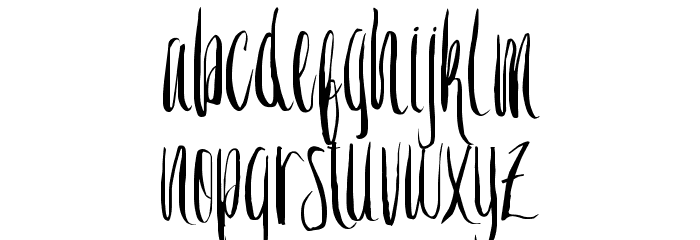 Crash One Font LOWERCASE