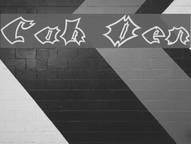 Crash Open Шрифта examples