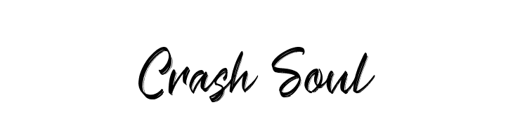 Crash Soul  フリーフォントのダウンロード