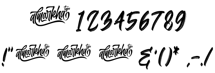 Crash Soul Font OTHER CHARS