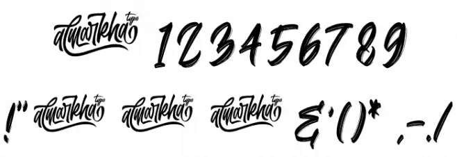 Crash Soul Font OTHER CHARS