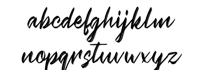 Crash Soul Font LOWERCASE