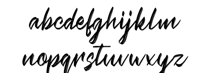 Crash Soul Font LOWERCASE