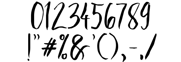 Crash Two Font OTHER CHARS