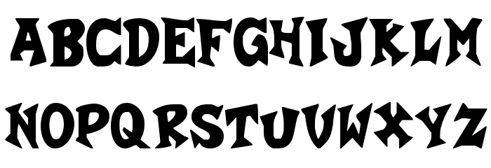 Crash-a-Like Font LOWERCASE
