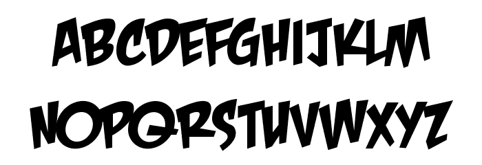 CrashLanding BB Font LOWERCASE