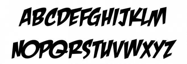 CrashLandingBB-Italic Fuentes MINÚSCULAS