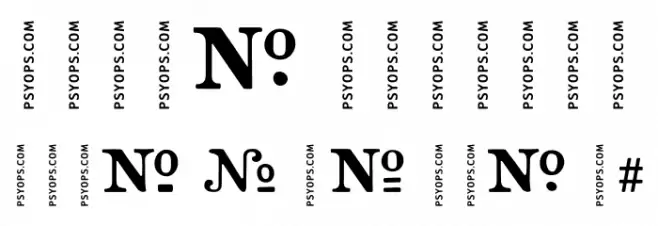 CrashNumbering-Serif Fuentes MAYÚSCULAS