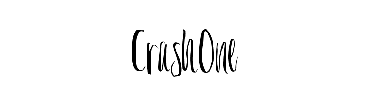 CrashOne  免费字体下载