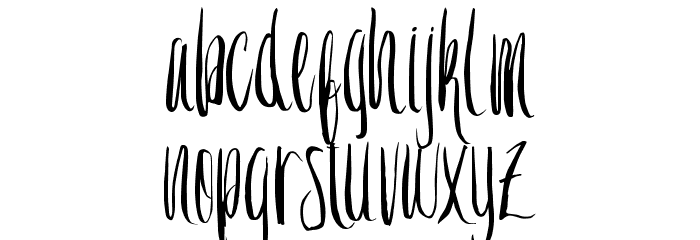 CrashOne Font LOWERCASE