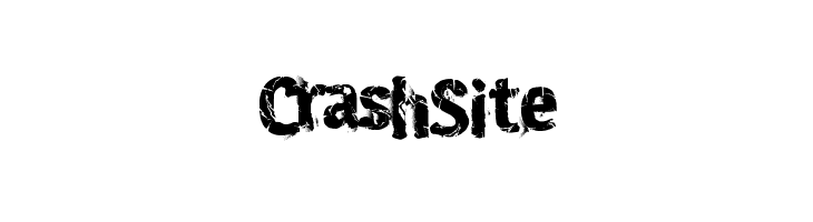 CrashSite  免费字体下载