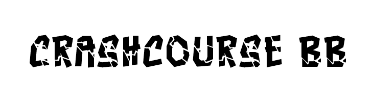Crashcourse BB  font caratteri gratis