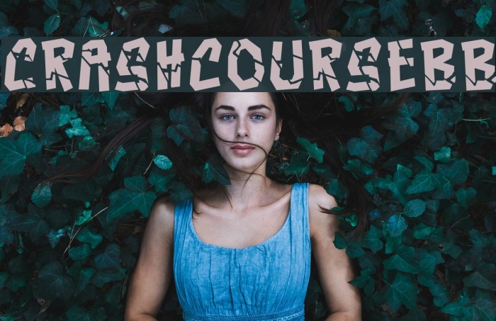CrashcourseBB Font examples