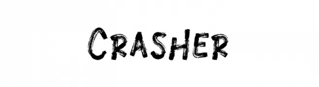 Crasher  नि: शुल्क फ़ॉन्ट्स डाउनलोड