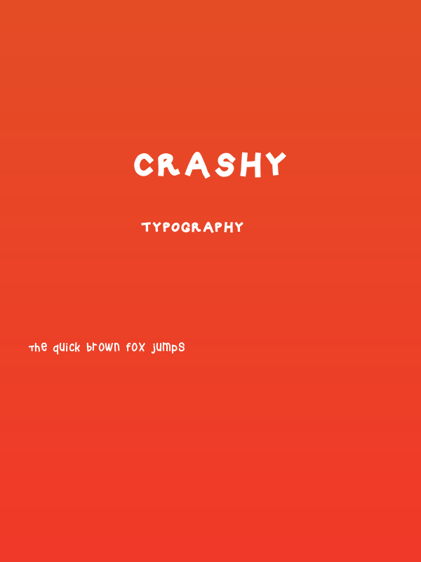 Crashy Poster