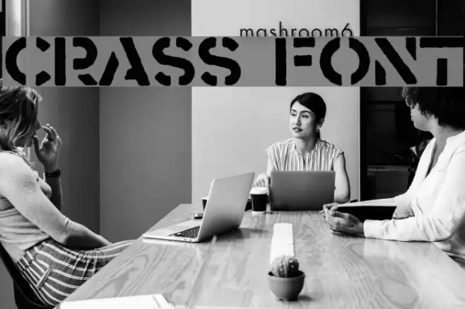 Crass Шрифта examples