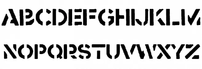 Crass Caratteri MINUSCOLO