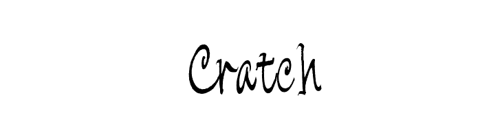 Cratch  Скачать бесплатные шрифты
