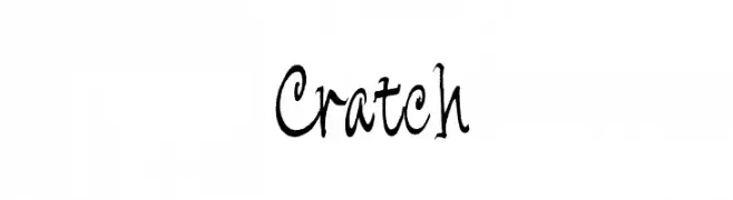 Cratch  Frei Schriftart Herunterladen