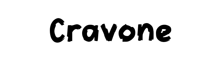Cravone  フリーフォントのダウンロード